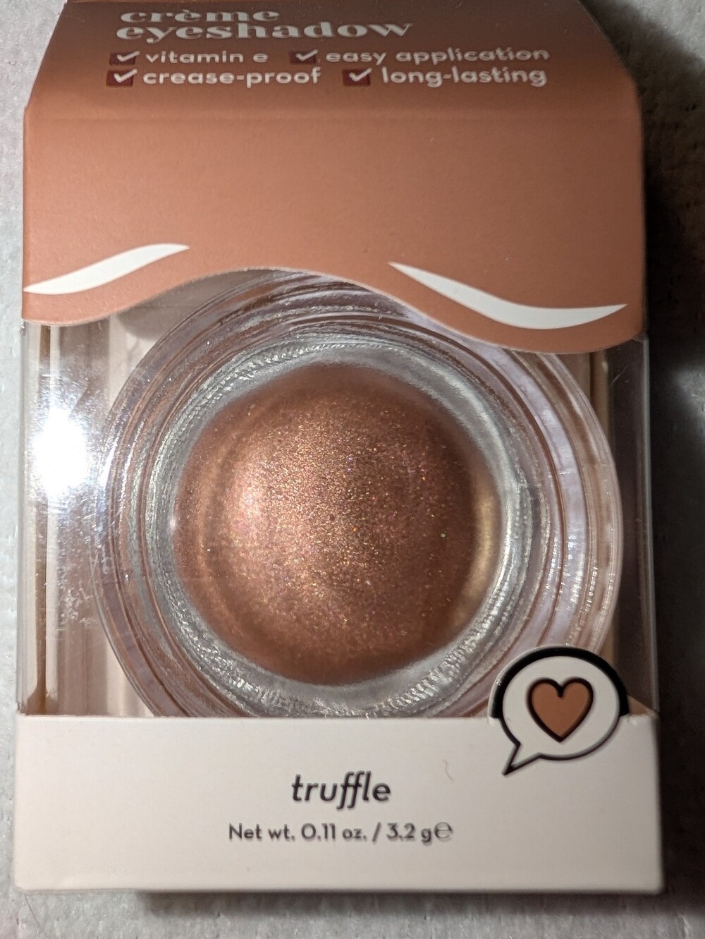 The Crème Shop Truffle Crème Eyeshadow - Shimmery Bronze